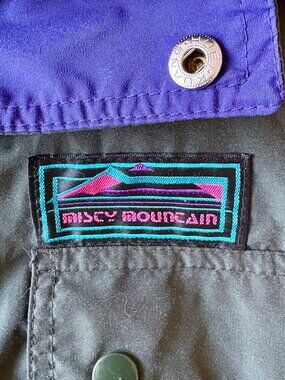 early 90s Misty Mountain windbreaker